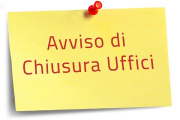 Sportelli chiusi al pubblico Lunedì 29 Giugno 2026